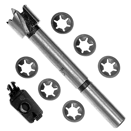 Apdty 93103 Interior Door Handle Chrome Lever, Black Housing #TOP4