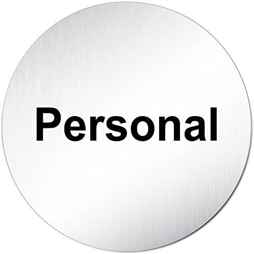 Türschilder24 XXL Türschild 100mm - Aluminium Schild 'Privat' Made In Germany