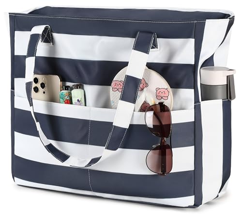 Waterproof Beach Tote Pool Bags for Women Ladies Extra Large Gym ...