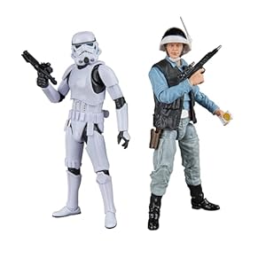 STAR WARS The Black Series Rebel Trooper & Stormtrooper, A New Hope Collectible 6 Inch Action Figure 2-Pack