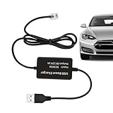 Cable Detector de Radar – Cable de Enchufe USB a RJ11, Apto para detectores de Radar