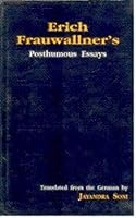 Erich Frauwallner's posthumous essays 8185689997 Book Cover