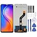 OEM LCD Screen for Infinix Smart 6 Plus India/Itel P38 / Itel Vision 3 Plus with Digitizer Full Assembly