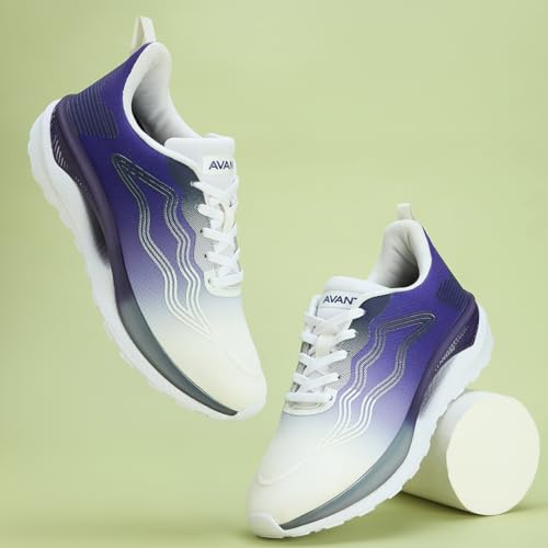 Image of AVANT Men's Hydra Running and Training Shoes-Superior Traction,Anti Skid, Lightweight, Multi Directional Flexibility, Enhanced Cushioning, Sports Footwear