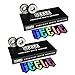 Yiju 2X Pack of 8 Skateboard Bearings Downhill High Precision for Longborad Inline Skates