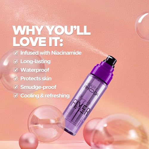 Hilary Rhoda Staying Up Makeup Fixer Spray 105ml - Image 6