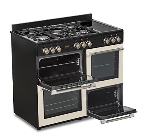 SOLTHERMIC RANGE3HOR COCINA MIXTA PROFESIONAL / 5 FUEGOS GAS 2 VITRO / 3 HORNOS/TEMPORIZADOR Y TURBO/ENTREGA A DOMICILIO Y RETIRADA DEL USADO GRATIS - imagen 4