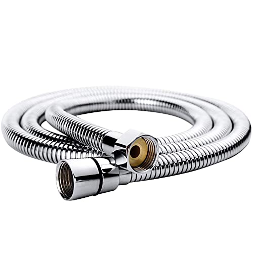 Image of Bathroom Jet Spray for Toilet with ABS Health Faucet Gun, 1 Meter Flexible Stainless Steel Hose Pipe, Wall Hook Holder, Leak Proof, High Pressure | Hygiene and Cleaning | Set of 2