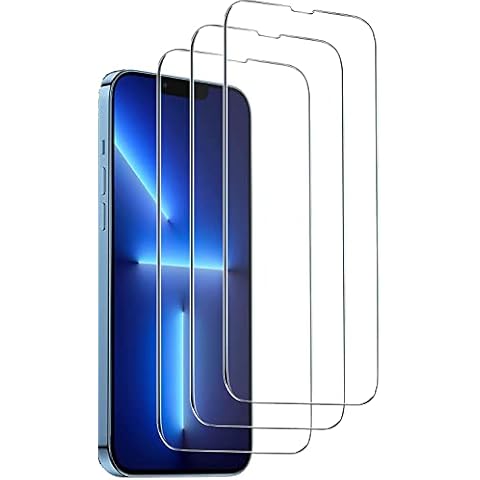 SFthingsss Glass Screen Protector Compatible for iPhone 13 and iPhone 13 Pro [6.1 Inch] Display Tempered Glass Film, 3 Pack Cover