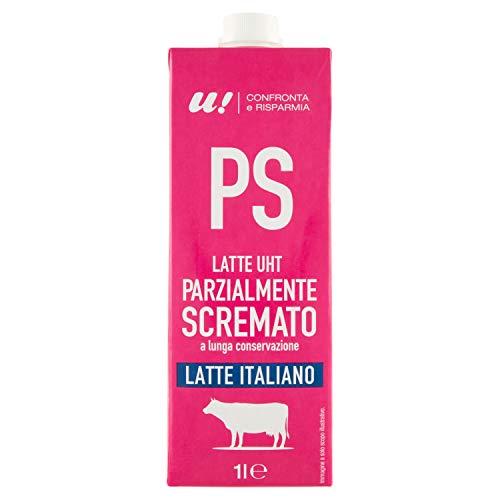 U! Confronta & Risparmia Latte Uht Parzialmente Scremato, 1L