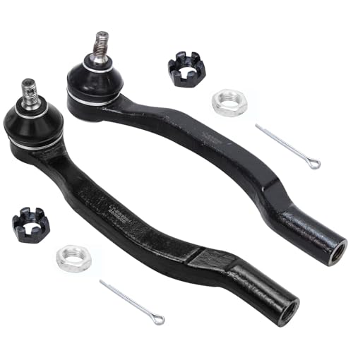Image of Detroit Axle - 8pc Front End Suspension Kit for Honda Accord Odyssey CL Isuzu Oasis 2 Upper Control Arms w /Ball Joints 2 Lower Ball Joints 4 Inner Outer Tie Rod Ends Replacement