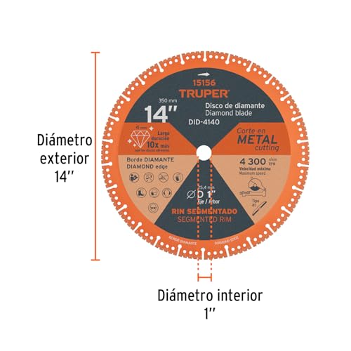 Discos de corte de diamante para metal 10 Imagen adicional