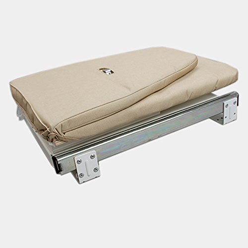 Tabla de planchar QFFL Armario Plegable Almohadilla de Planchado Estante de Ropa Armarios Push and Pull Vapor de la Ropa (Color : Rotate)