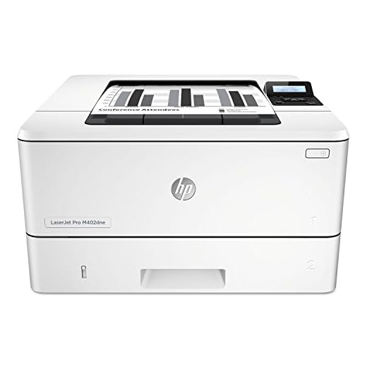 HP LaserJet Pro M402dne C5J91A#B19 laserskrivare (skrivare, LAN, Duplex, JetIntelligence, Apple Airprint) vit