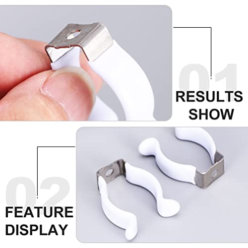 Iplusmile 6 Pezzi fibbia lampada t12 porta clip