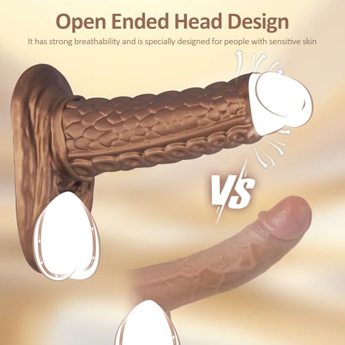 Image of Reusable Penis Sleeve with Cock Ring Sex Toy, 5.3IN Silicone Octopus Cock Extension Penis Extender Ultra-Soft Penis Enlarger for Men & Women, Couple(Medium)
