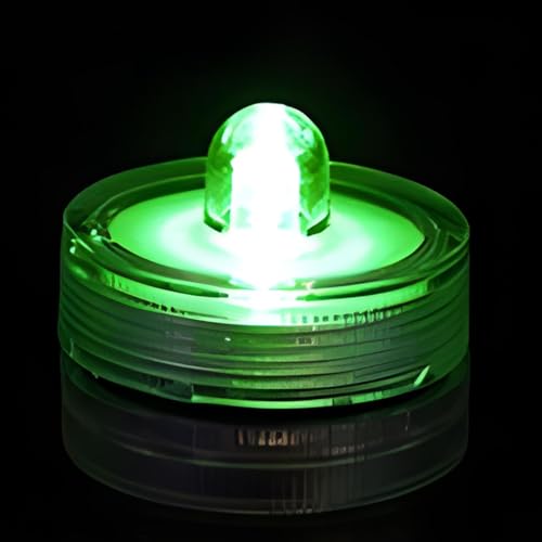 Generico thé à LED sous-marine - 12 pièces étanches submersibles, lumineux changeant de couleur | LED pour aquarium, fête, mariage, bar, décoration...