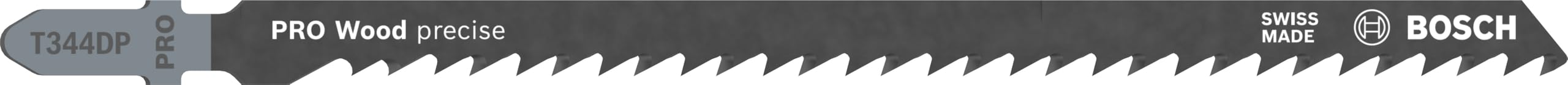 Bosch 25x PRO Wood Precise T344DP Jigsaw Blade (for Construction wood, Softwood, Length 152 mm, Professional Accessory Jigsaw)