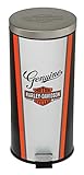 HARLEY-DAVIDSON Nostalgic Bar & Shield Garbage Can, 11.5 x 25.25 inch HDL-19202