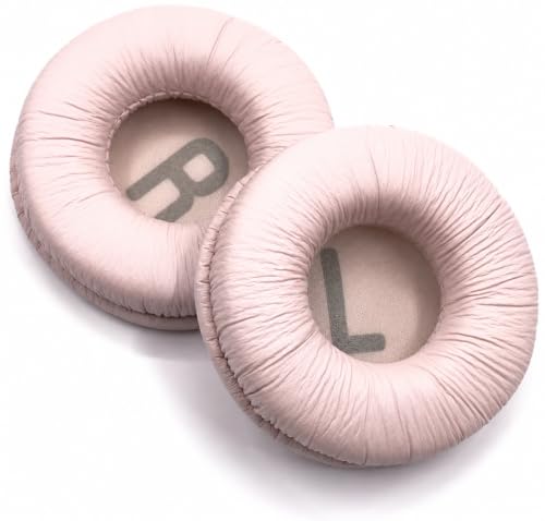 Image of Street27 Earpad Cushion Compatible with JBL C300SI, T250SI, T450, T460BT, T600, T500BT, 520BT Headphones, Frog Leather & Soft Memory Foam 70mm Ear Pads Cushions (Pink)