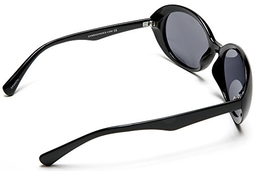 SAMBA SHADES Women's Sunglasses Polarized Lens Oversized Frame Retro Audrey Hepburn Style3