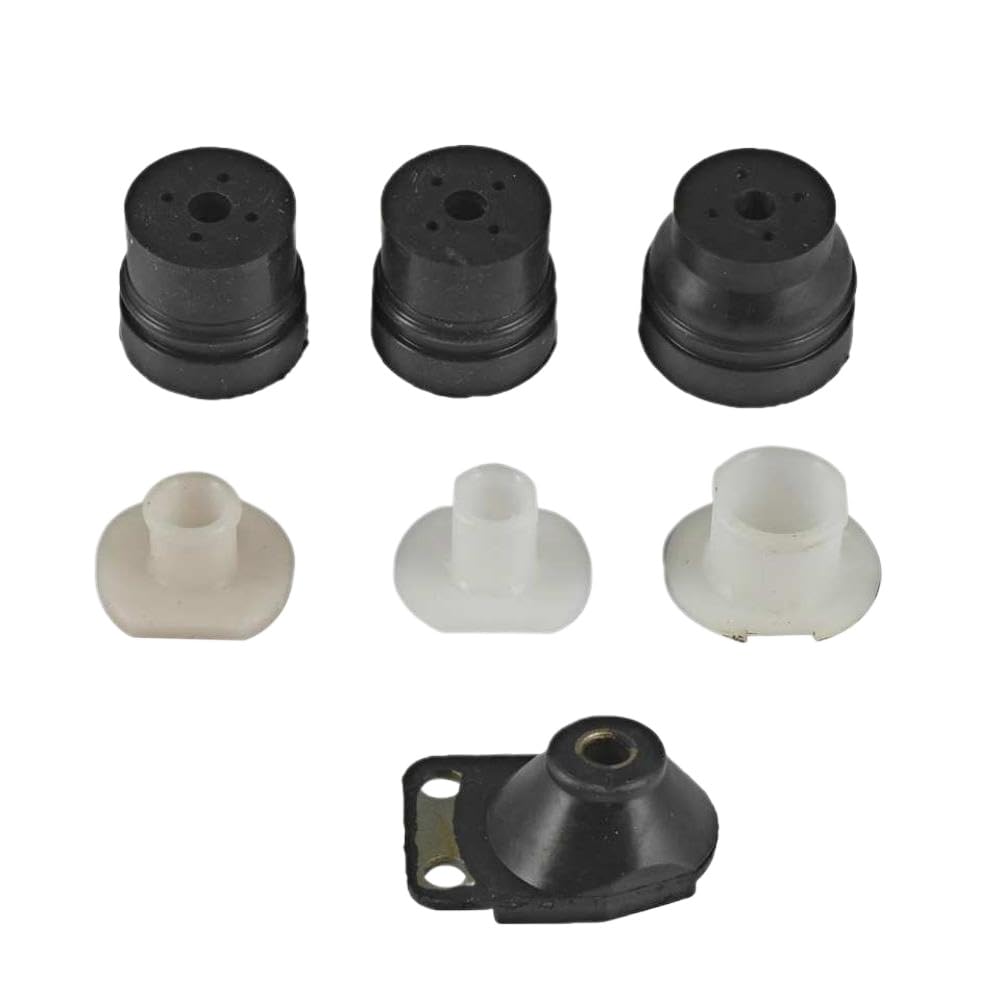 Juego de montaje de goma AV con amortiguador anular antivibración Compatible con motosierra 038 MS380 MS381 MS382 1118 790 9930
