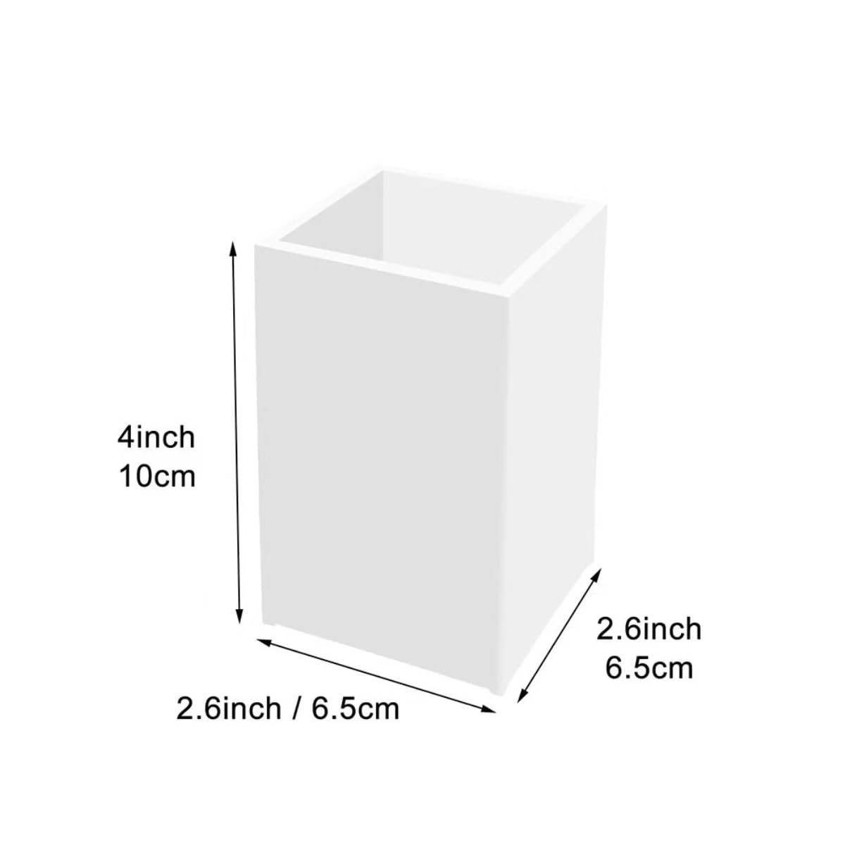Portapenne da Scrivania, Portatutto Portapenne da scrivania, portapenne, for articoli di cancelleria Desk Organizer(White)