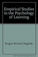 Empirical studies in the psychology of learning 0915144018 Book Cover