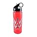 Silver Buffalo WWE WE4164 Logo Red 600ml Tritan Water Bottle, Multicolor