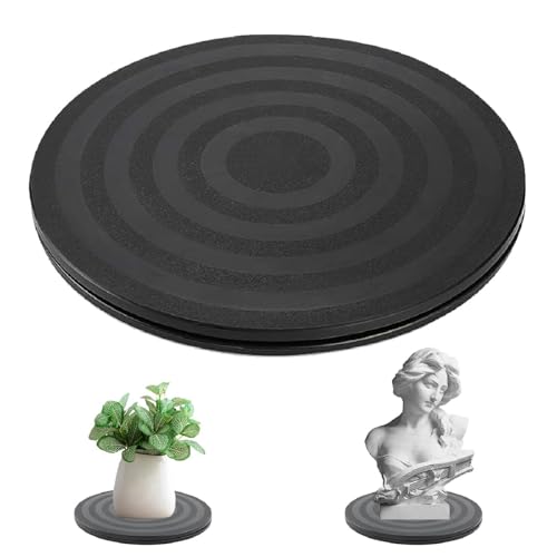Drehbar Plattform,360 Grad Drehplattform,Drehscheibe Drehbarer Universal,Drehplatte mit Stahlkugellagern Drehplatte Mehrzweck für Laptops Monitor TV Lautsprecher Handwerk Pflanzen Küche (1PC 20cm)