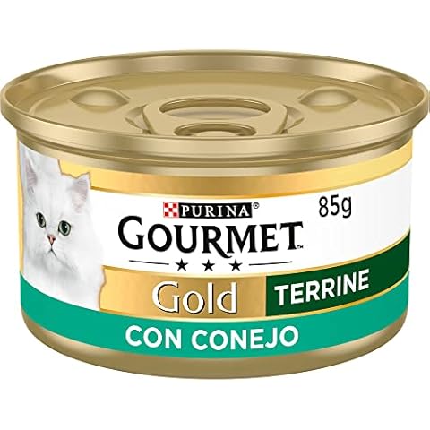 Purina Gourmet Gold Terrine Comida Húmeda para Gato con Conejo Cover