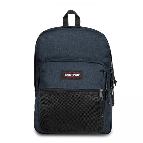 Image of EASTPAK Pinnacle - 38L Everyday Backpack with Dual Compartments, Organizer Front Pocket, Padded Back Panel & Shoulder Straps, Triple Denim