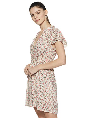Image of SERA Women's Georgette A-Line Midi Dress