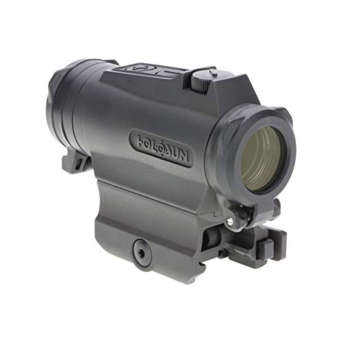 Image of HOLOSUN HE515GT-RD Multi-Reticle Red 2 MOA Dot & 65 MOA Circle Micro Sight for Rifles - Shake-Awake Super LED Dustproof Waterproof Titanium Sight with Multilayer Reflective Glass