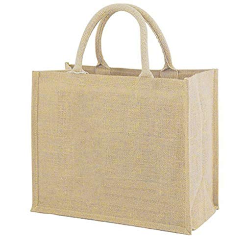 HoitoDeals Jute Bag Lot For Lunch Bag Shopping Bag Pouch Gift Shopping Storage