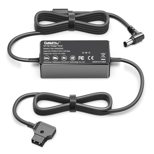 Amazon | CASIMY D-Tap to L字型DC 19.5V 電源ケーブルアダプター Sony