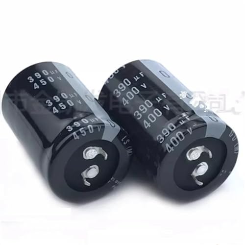 Condensateurs 400V 390uF à clipser avec haute tolérance thermique en aluminium