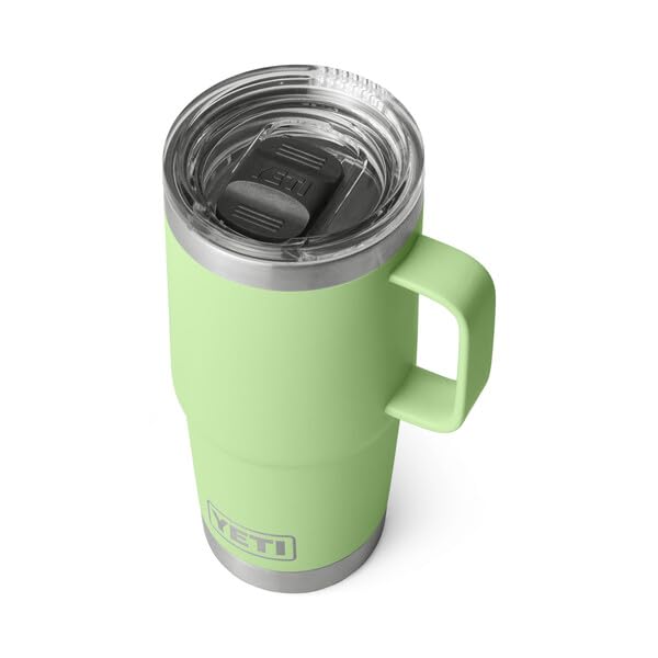 YETIRambler Travel Mug, Stainless Steel Vacuum Insulated with Stronghold Lid, Key Lime, 20 oz (591 ml)
