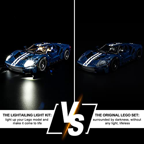 Image of LIGHTAILING Led Lighting Kit for Lego- 42154 2022 Ford-GT Building Blocks Model - LED Light Set Compatible with Lego Model(Not Include Lego Model)