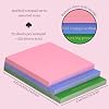 kate spade new york Stacked Notepad Assorted Sizes, Includes 3 Cute Notepads with 75 Sheets Each, Colorful Pads of Paper for Desk Notes (Adventure Stripe)