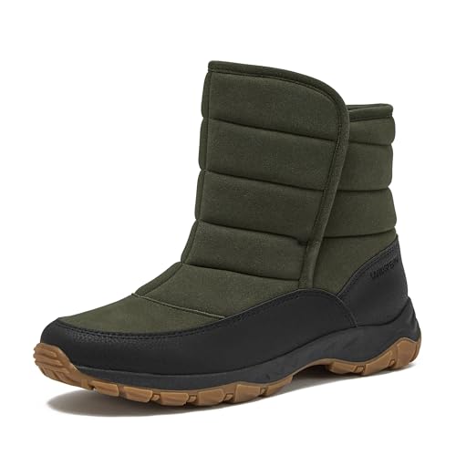 Lands' End Men's Quilted Snow Boots