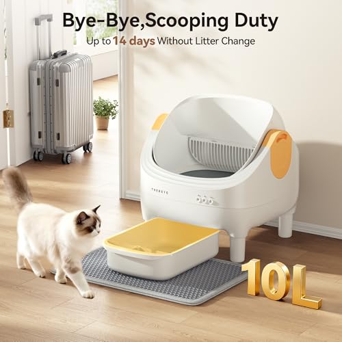 Save $80 on Thereye Self-Cleaning Cat Litter Box with Code RCK6BIGL