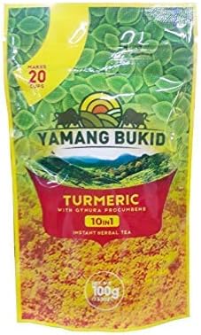 Yamang Bukid Turmeric Tea 10 in 1 Instant Herbal Tea - 100g