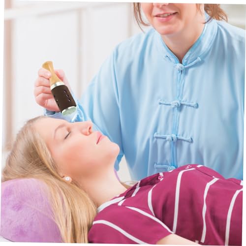 BESTYASH 1pieza Barra De Moxibustión De Jade Para Masaje Facial y Rodillo De Acupuntura Portátil De Meridian Para Ojeras y Arrugas De Menstrual y Digestivo - imagen 6