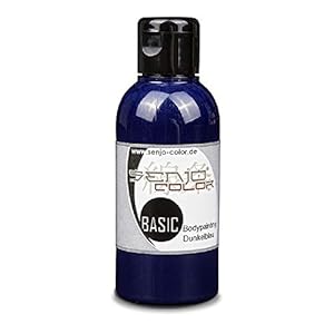 Senjo Color Basic Bodypainting 75ml Dunkelblau