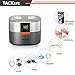TACKLIFE 750mL Limpiador por Ultrasonidos, 48kHz Limpiador Ultrasónico Profesional, 5 modos de...