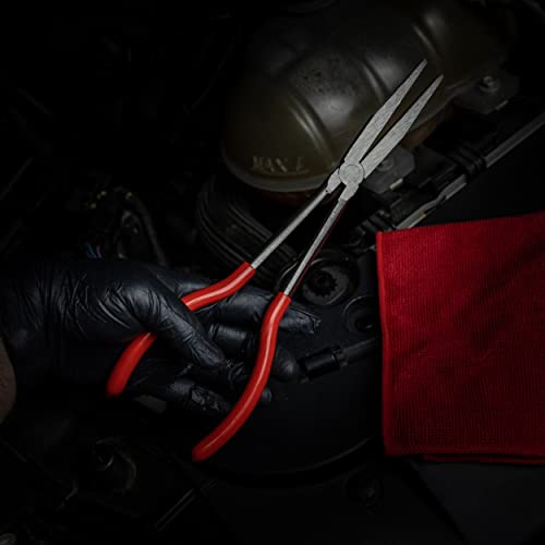 Abn Long Reach 11In Straight Duckbill Nose Pliers For Hard-To-Reach Narrow Spaces And Limited Clearance Areas #TOP2