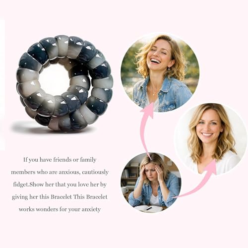 Image of 72ore Bodhi Bracelet Fidget Bracelet for Women Natural Bodhi Seed Bracelets Stretch Protection Healing Jewelry Anxiety Relief Items
