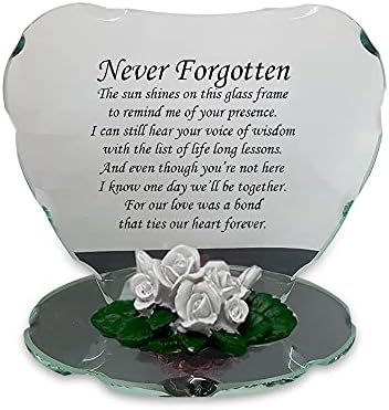 Glass Heart Plaque with Sayings Ornament for Daughter Unique Gift for Loved One | Fabulous Present for Special Ones | Premium Gift for Special Occasion One Size (Daughter)
