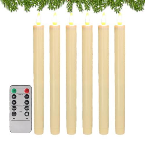 Candelabros LED sin fuego con mechas 3D cálidas para evitar manchas de cera